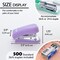 BAZIC Mini Pastel Color Stapler Standard (26/6) w/ 500 Ct. Staples